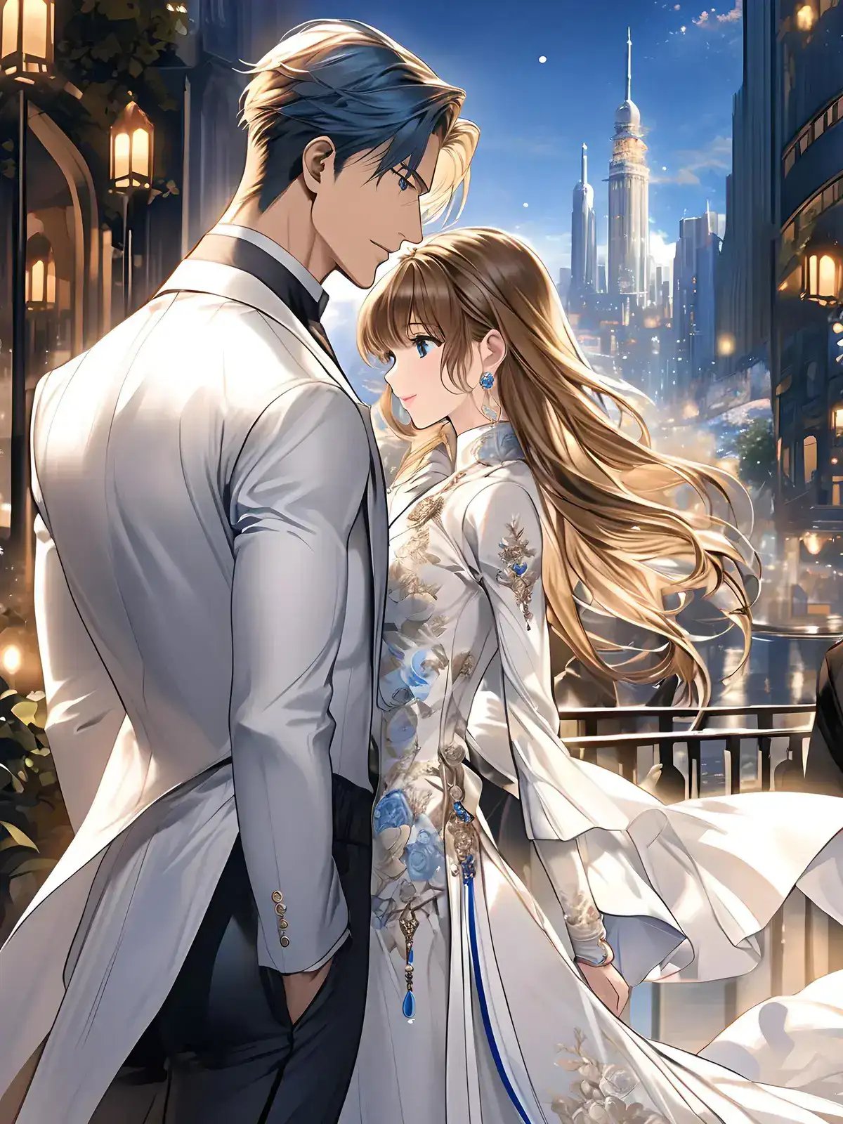 夜与玻璃主题画面